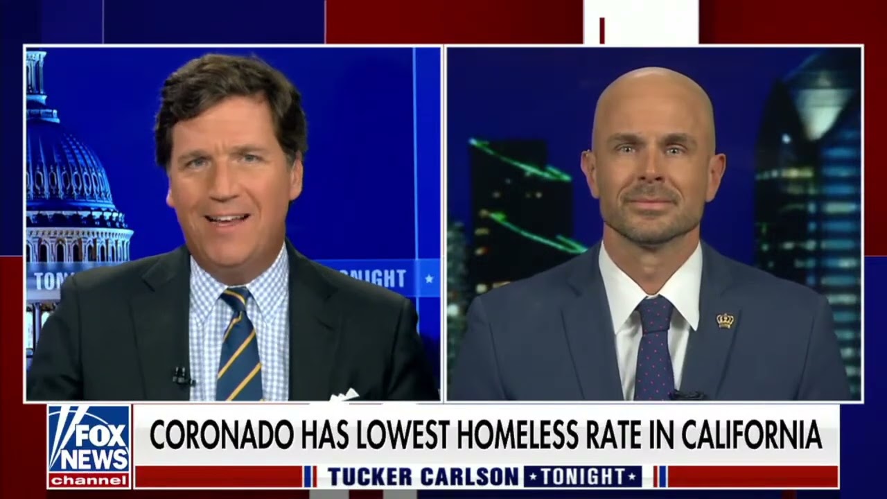 Tucker Carlson - Coronado Mayor Richard Bailey on Homelessness