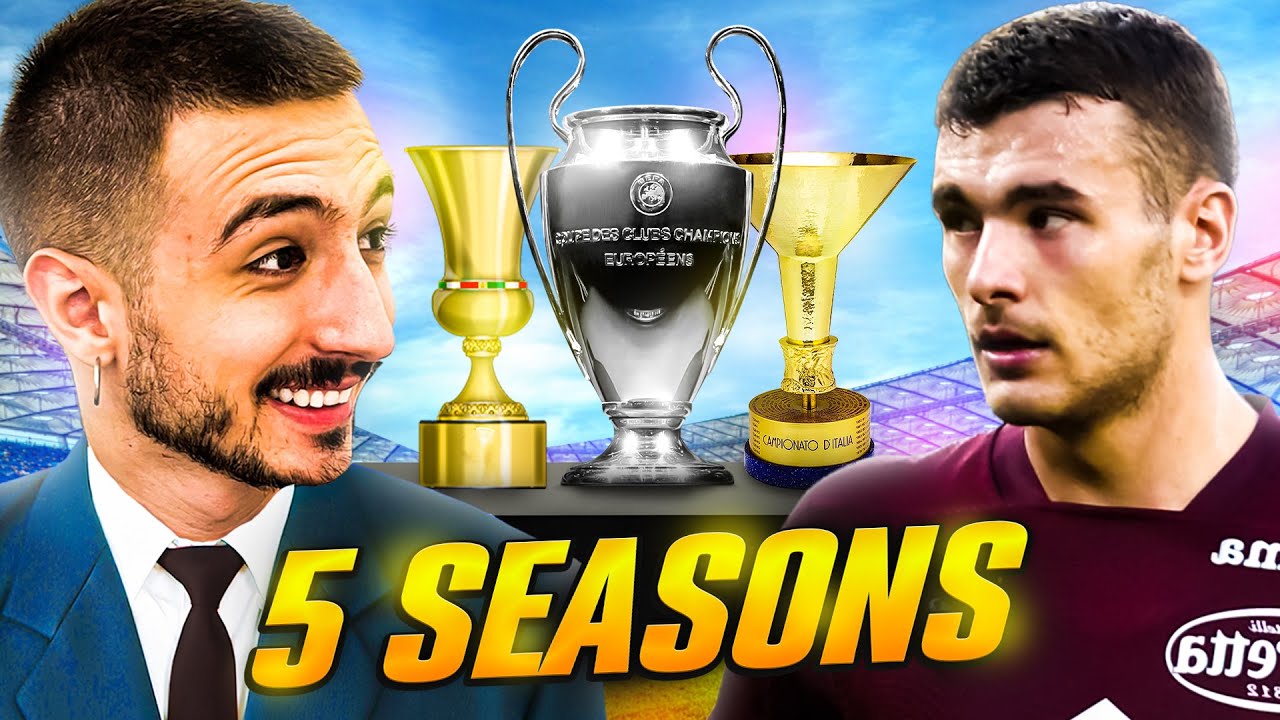 HO 5 STAGIONI per VINCERE TUTTO con IL TORINO!!