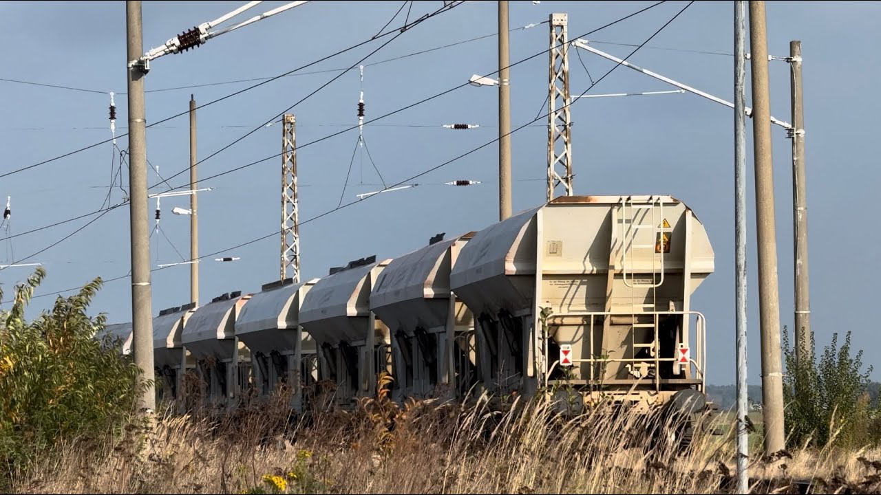 Bahnbetrieb auf dem letzten Stück Heidebahn zwischen Eilenburg und Laußig. Teil 1.