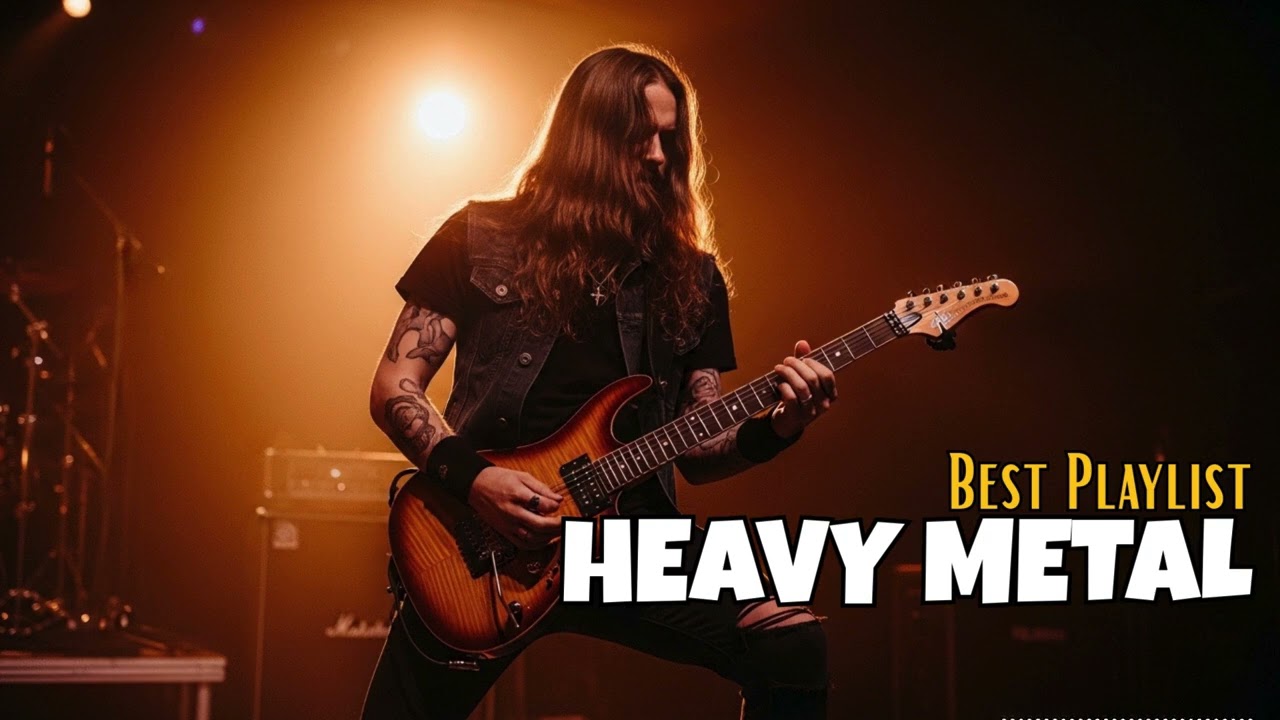 Heavy Metal Focus Instrumental 🤘 | Energy Music Mix