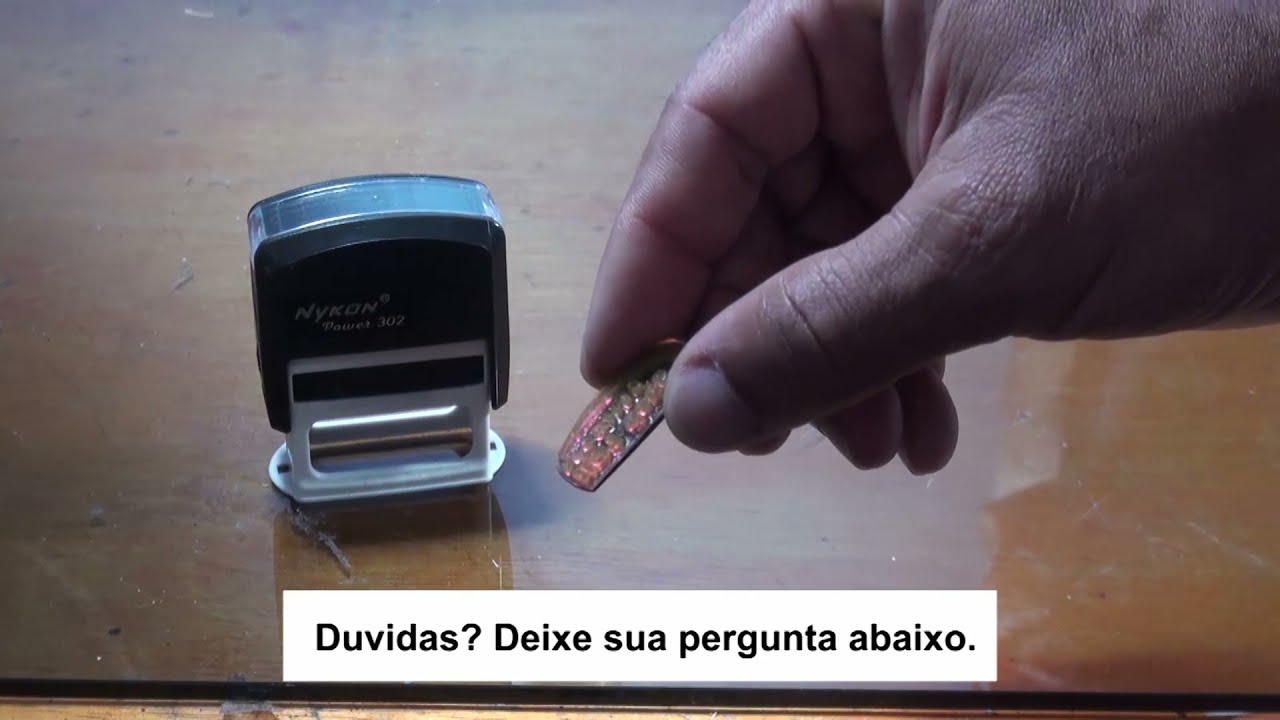 Como Trocar a Borracha do Carimbo | Passo a Passo Fácil