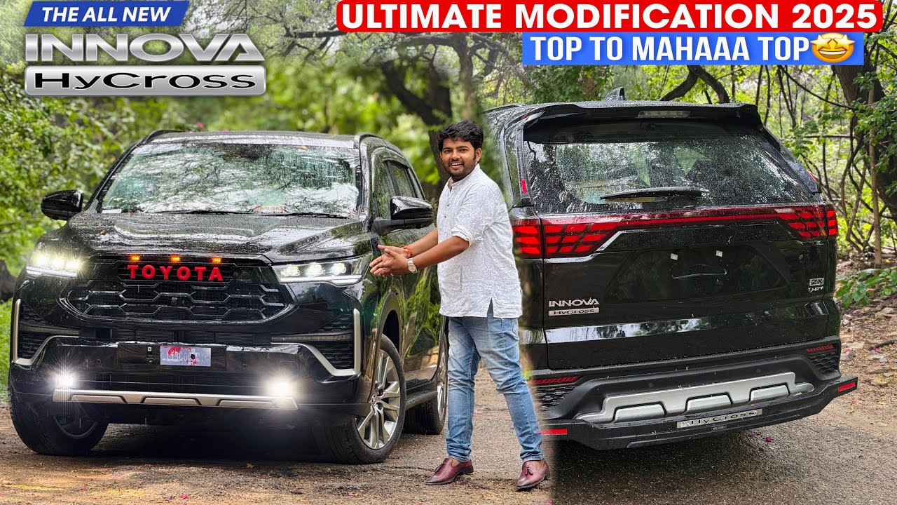 Innova Hycross Top To Mahaa Top Modified🤩 Hycross ZX Modification 2025✅
