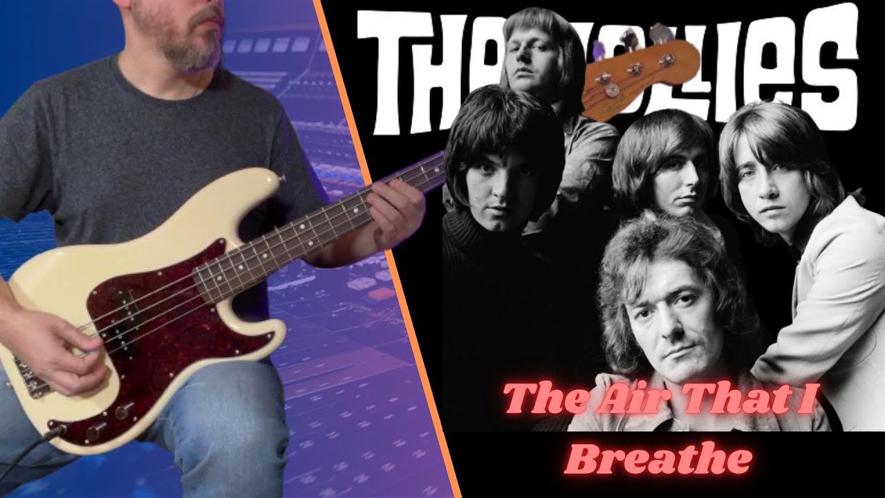 The Hollies - The Air That I Breathe (Bass Cover)