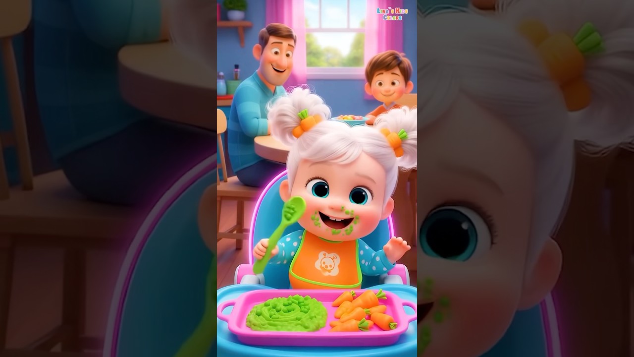Healthy Foods Song! | 3D Kids Cartoon Short
