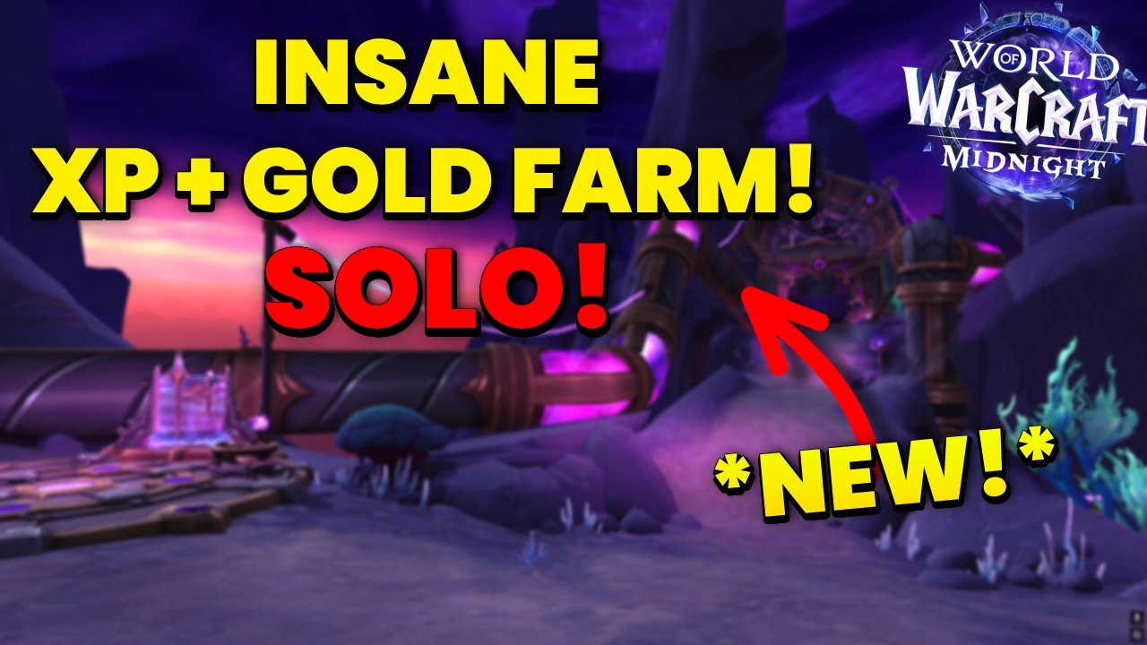 WoW Midnight | Level Up While Farming Gold!