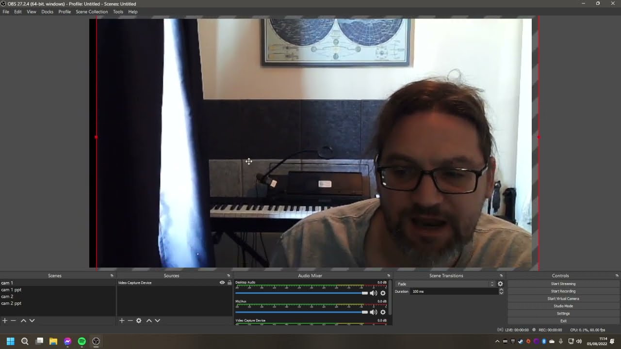 Setting up and using OBS as a virtual Camera for Zoom.
