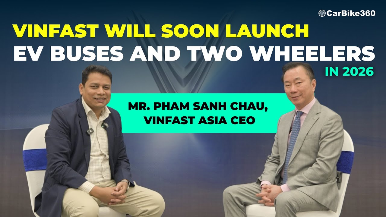 VinFast CEO Pham Sanh Chau Talks VF3 India Debut + New 7-Seat Limo Green EV