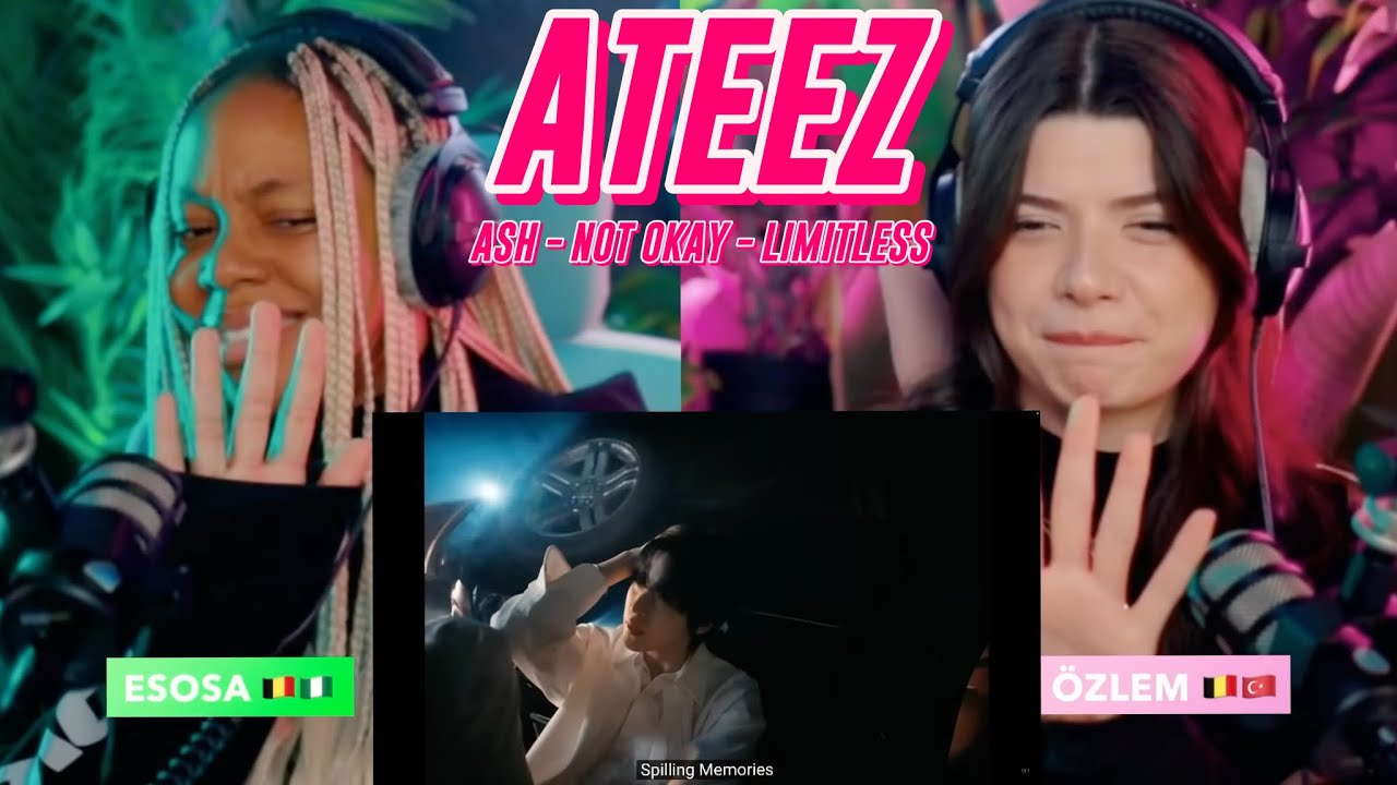 ATEEZ(에이티즈) - 'Ash' Official MV, 'NOT OKAY' Official MV & 'Limitless' Official Music Video reaction