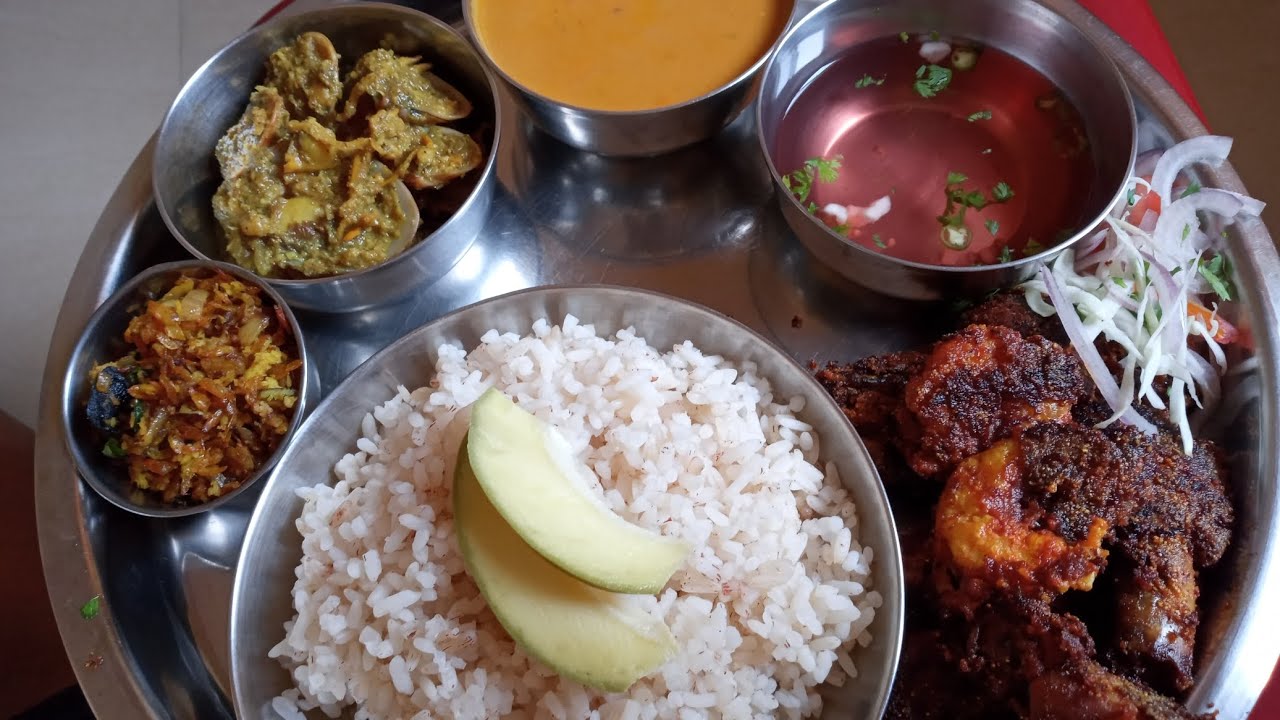 #Goanprawnsthali #Sungtathali Goan Style Prawns thali.. #prawnsthalirecipe