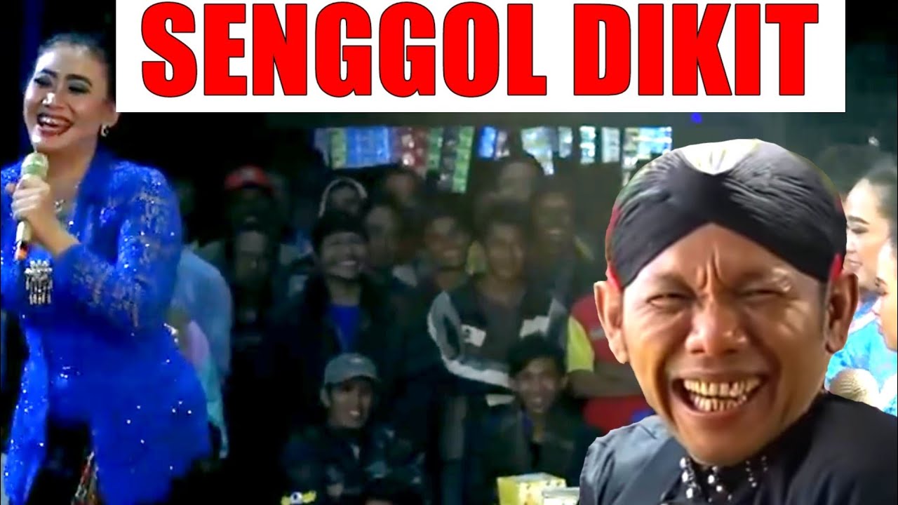 Ki Seno nggarap Tatin jare anake okeh, Sinden Lian Sindu Melu kemekelen Goro Goro Ki Seno ngomong