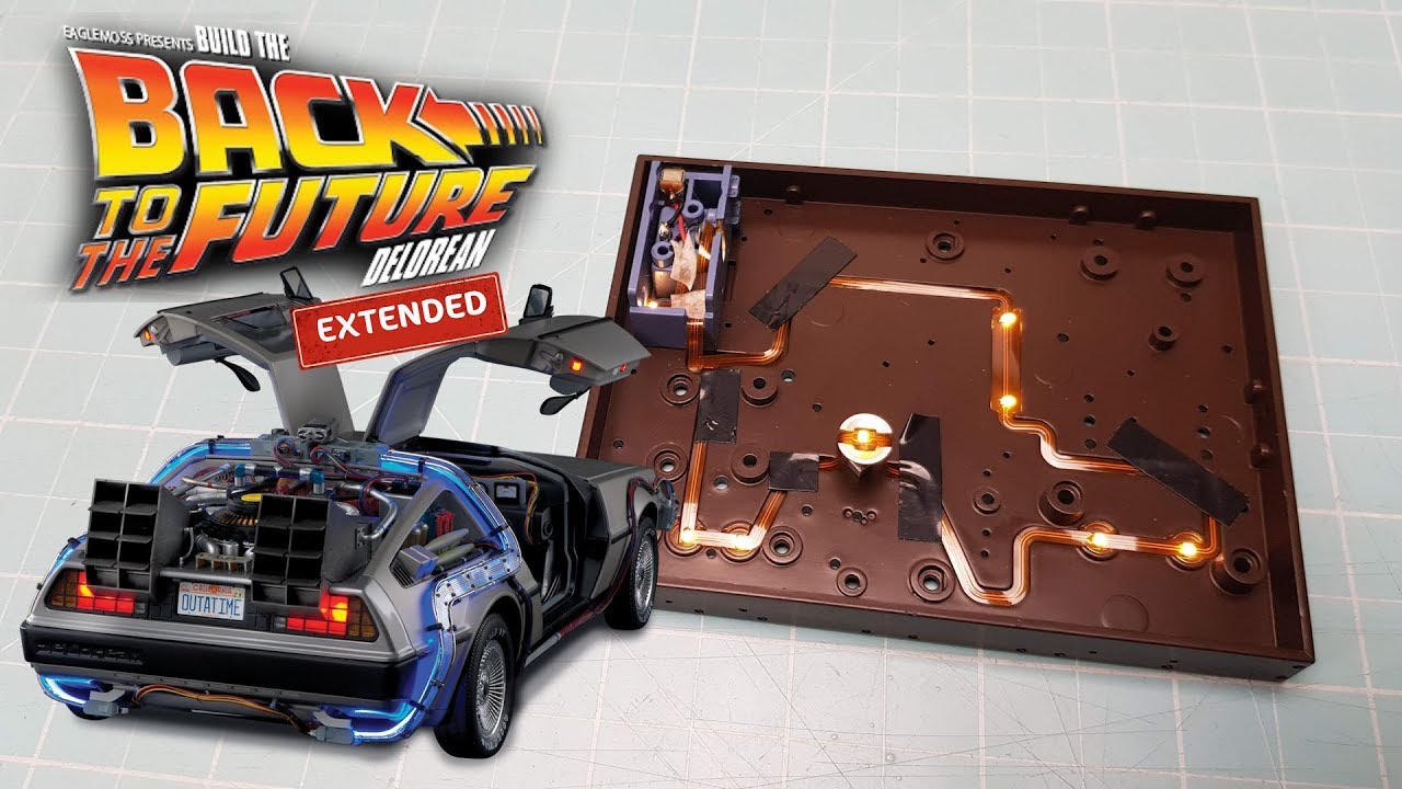 Build the Delorean EXTENDED - Issue 131 - The Hood Box Lights