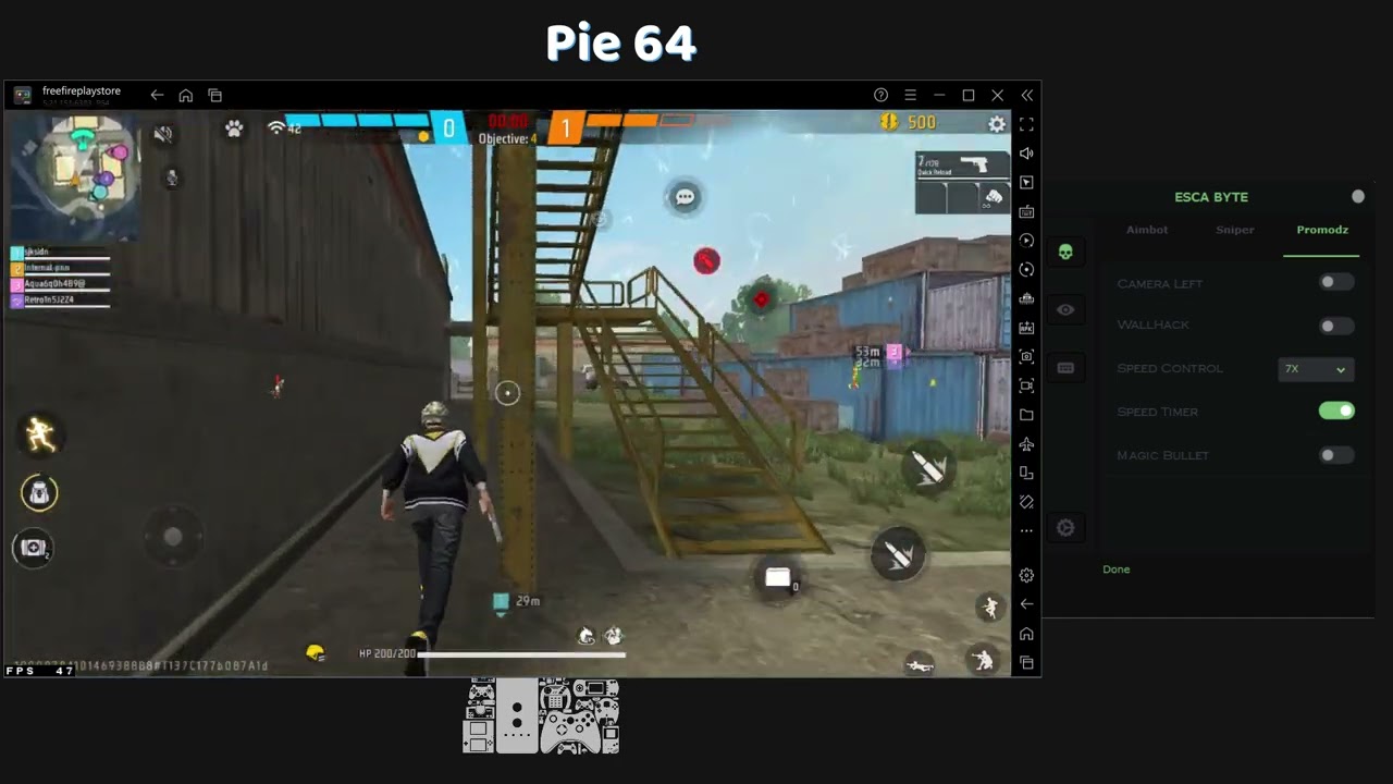 Free External Fast Panel 0.1 Second | OB48 | Pc Panel | Indian Server #freefire
