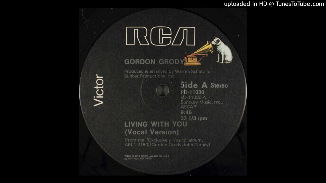 Gordon Grody: Living With You (1977, RCA)
