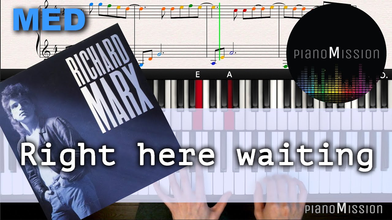 [Real Piano Tutorial] RIGHT HERE WAITING_Richard Marx with Follow-Up Tutorial