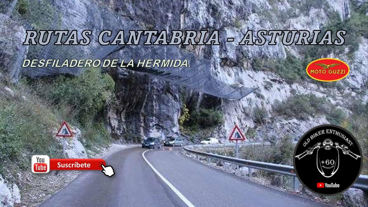 DE RUTA EN MOTO POR DESFILADERO DE LA HERMIDA - ARENAS DE CABRALES CAP 8 (CANTABRIA ASTURIAS)
