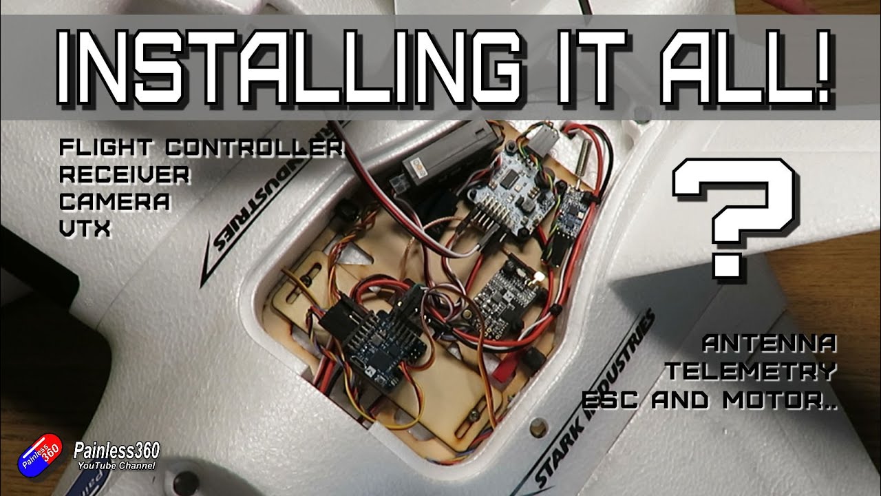 How do I install all the electronics into a fixed wing model? Subscriber request!