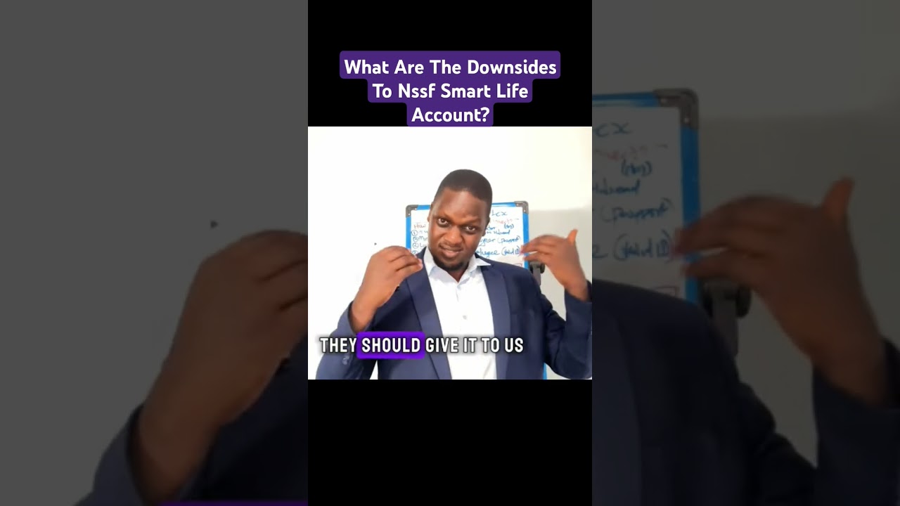 what are the #downside of #nssf #smartlife #account . #investing #uganda