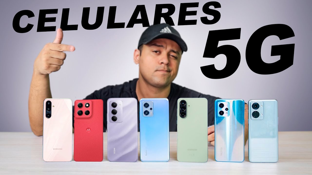 CELULARES com 5G: 4 opções mais em conta pra você ESCOLHER