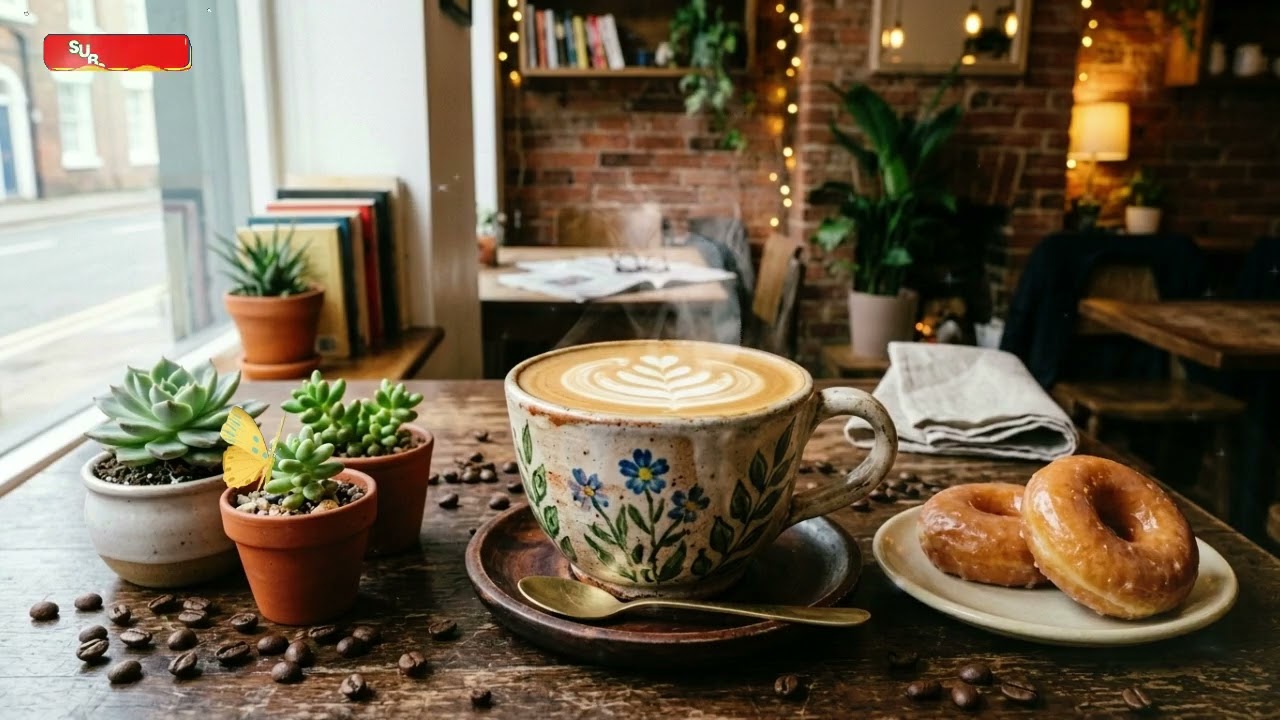 Relaxing Jazz Cafe ☕ Smooth Jazz for Work, Study & Coffee Time