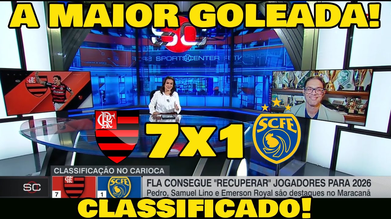 FLAMENGO ATROPELA SAMPAIO CORRÊA SE CLASSIFICA NO CARIOCA! FLAMENGO 7x1 SAMPAIO CORRÊA-RJ