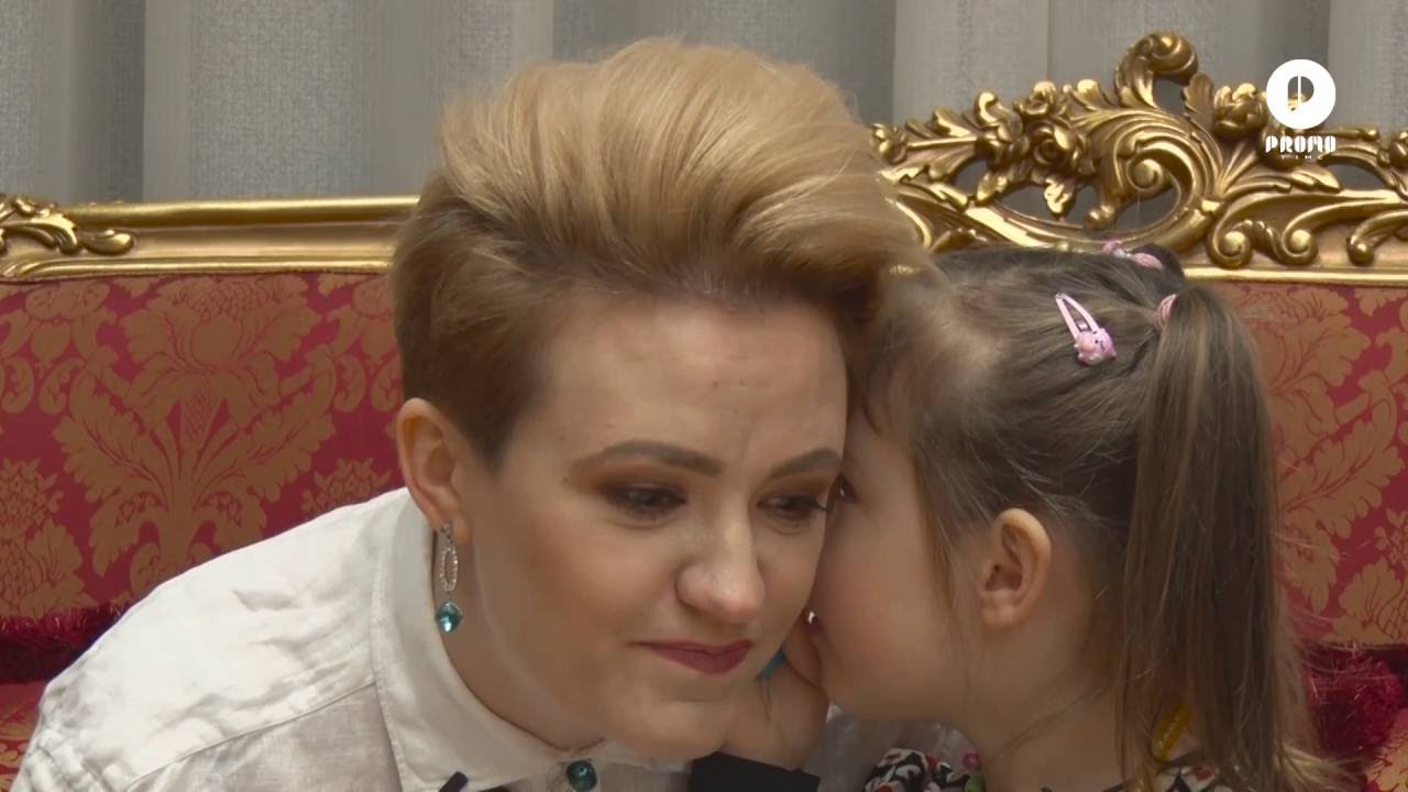 Mame și copii: Ala Donțu și Sophie-Margo