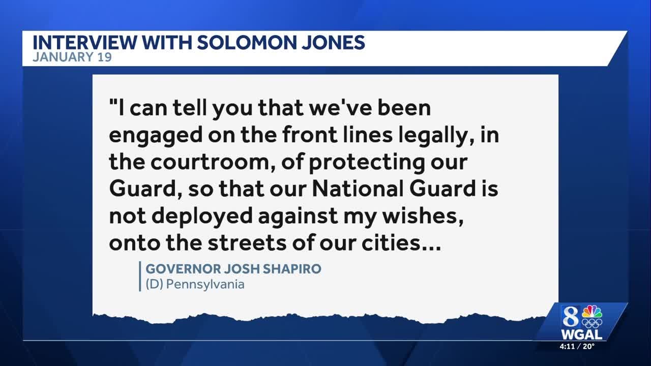 Shapiro says Pa. cities, including Lancaster, will be prepared for large-scale ICE operations