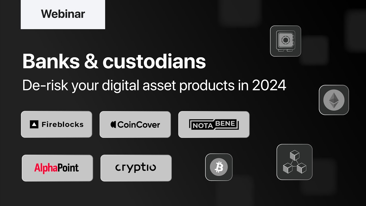 Banks & custodians: De-risking your digital asset products in 2024