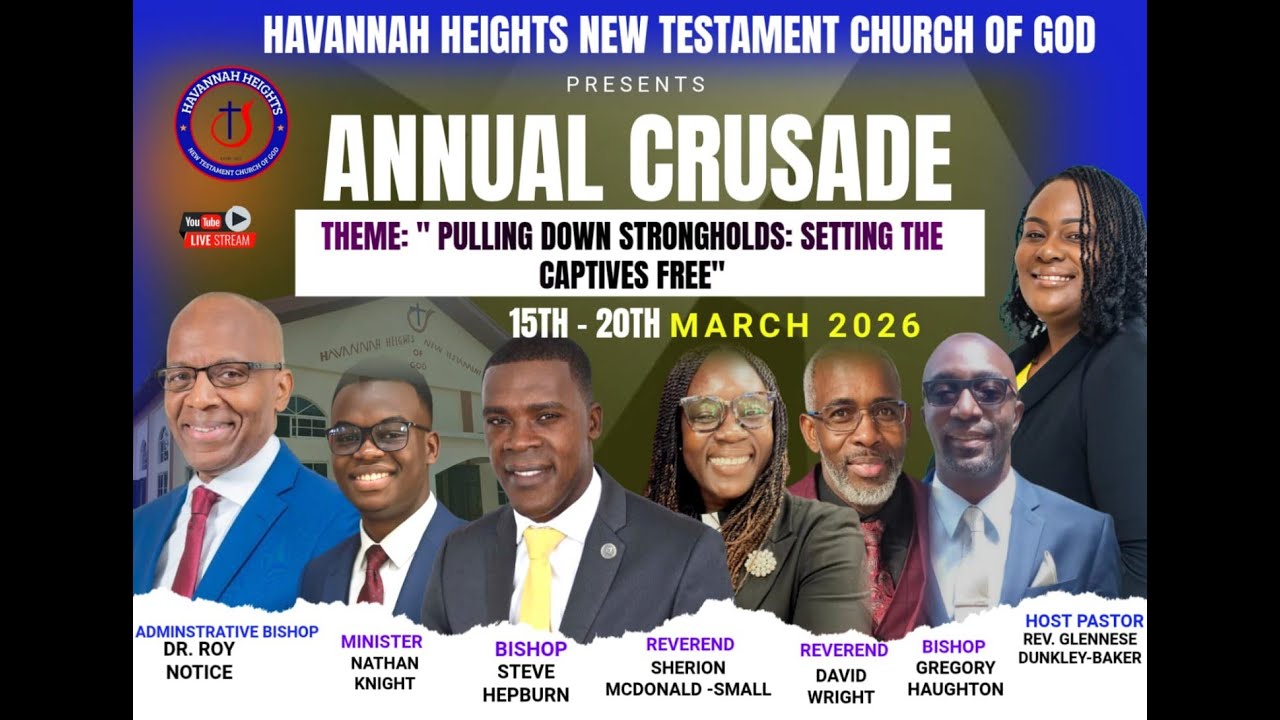 Annual Crusade Night 3 - Pulling Down Strongholds - Bishop Steve Hepburn