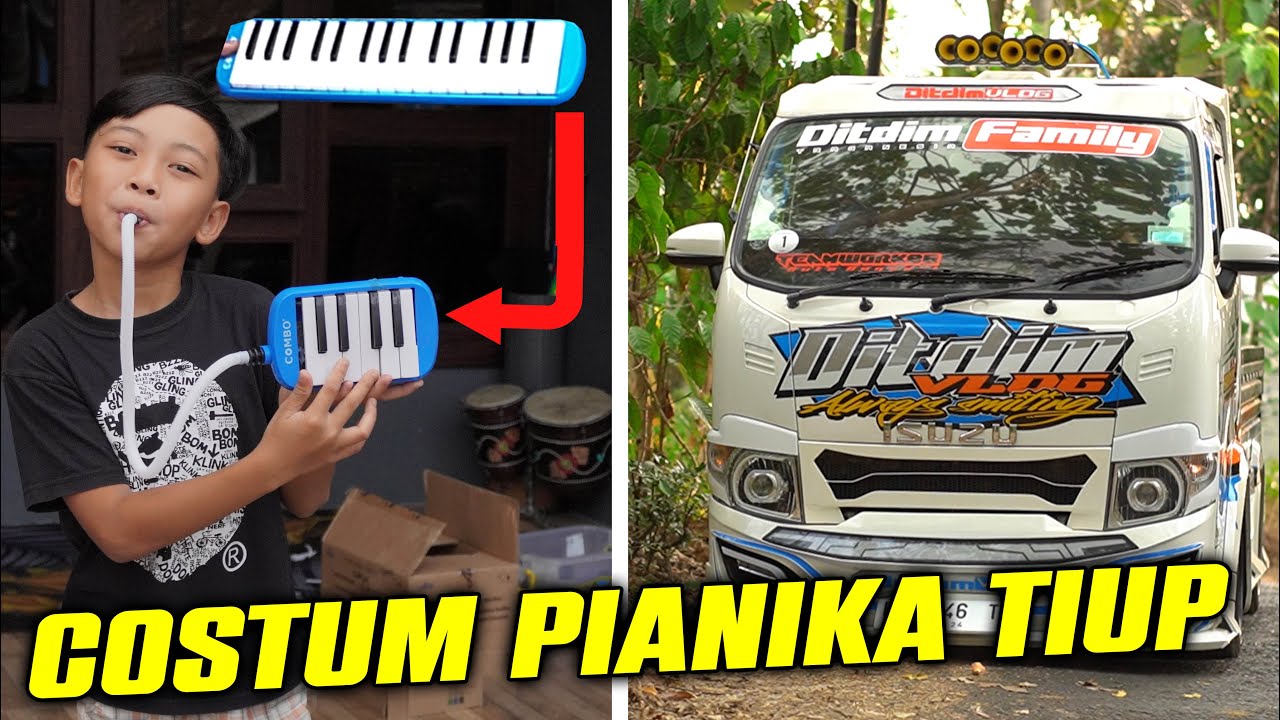 COSTUM PIANIKA TIUP DAN BELAJAR TELOLET BASURI