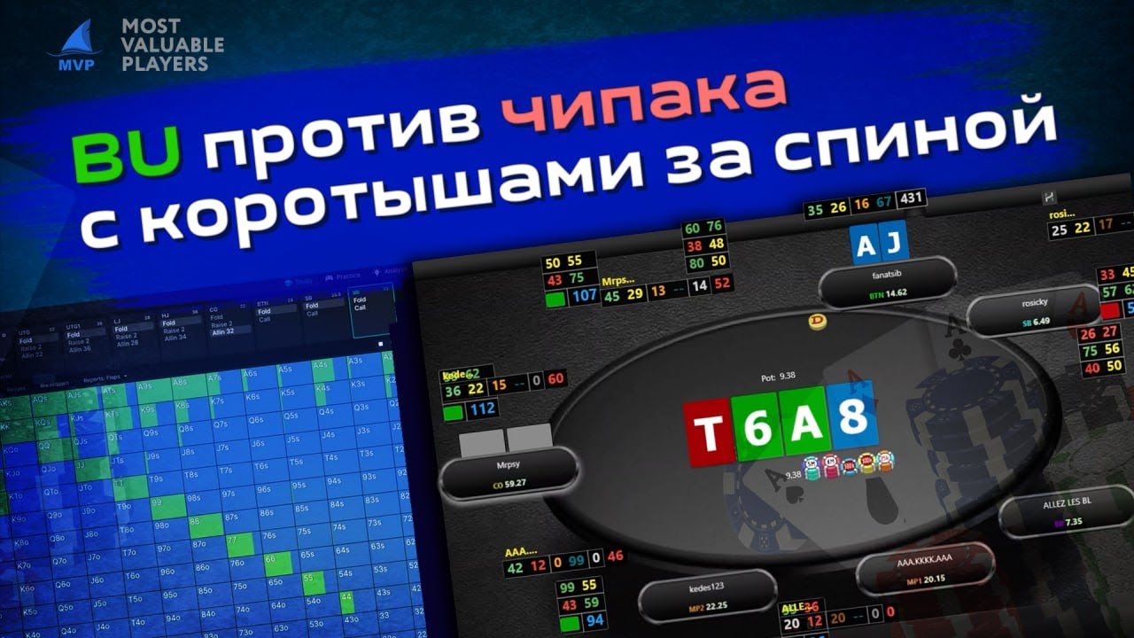"BU против чиплидера с коротышами за спиной" - тренировка от покерной команды MVP TEAM