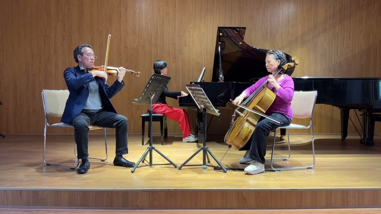 Brahms Trio no.1 Full / Song Hong Trio