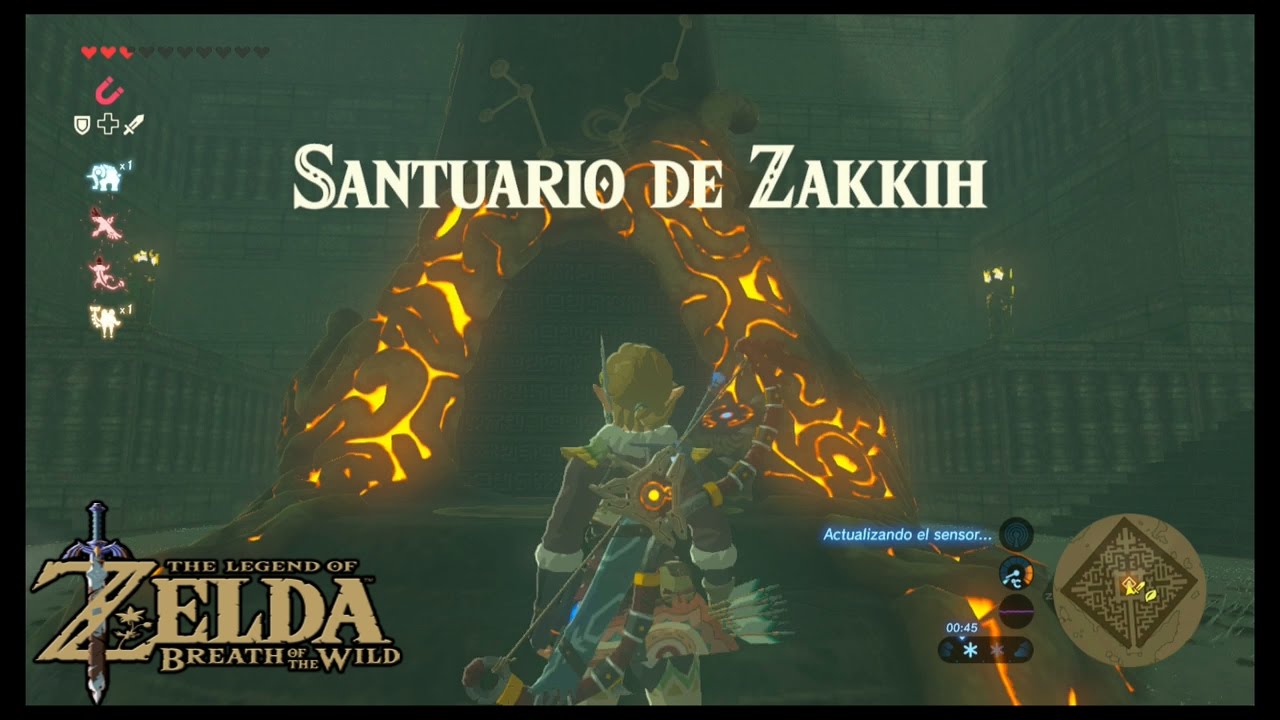 SANTUARIO DE ZAKKIH - LA PRUEBA DEL ACANTILADO - TLOZ: BREATH OF THE WILD