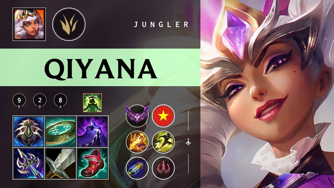 Qiyana Jungle vs Twisted Fate - VN Master Patch 26.01