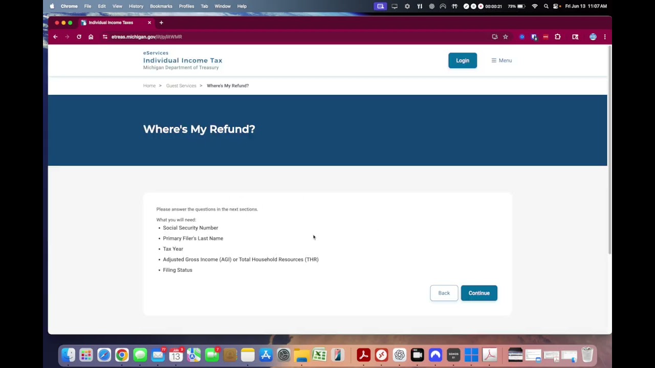 Where's My Refund? (Michigan)