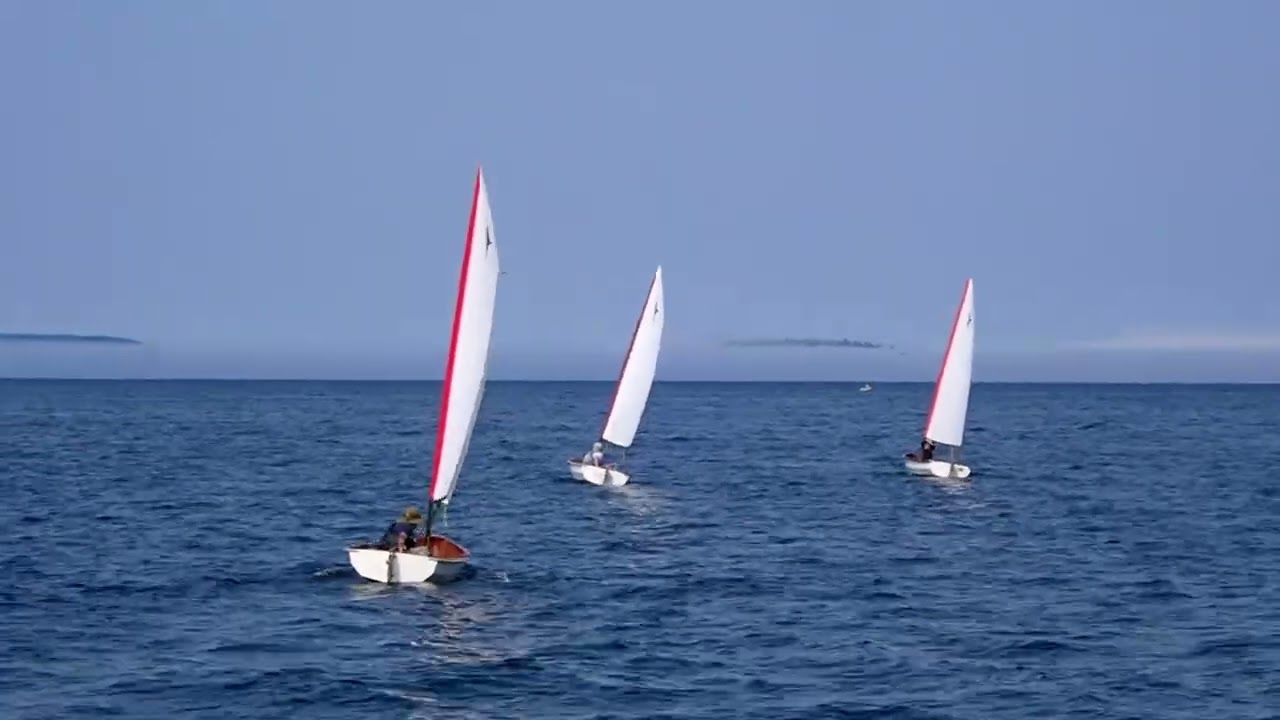 PT11 Nesting dinghies impromptu regattas