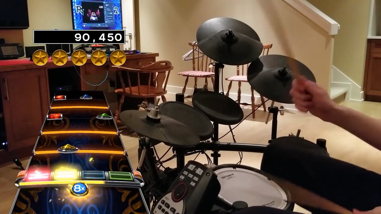 Backwoods by Justin Moore | Rock Band 4 Pro Drums 100% FC