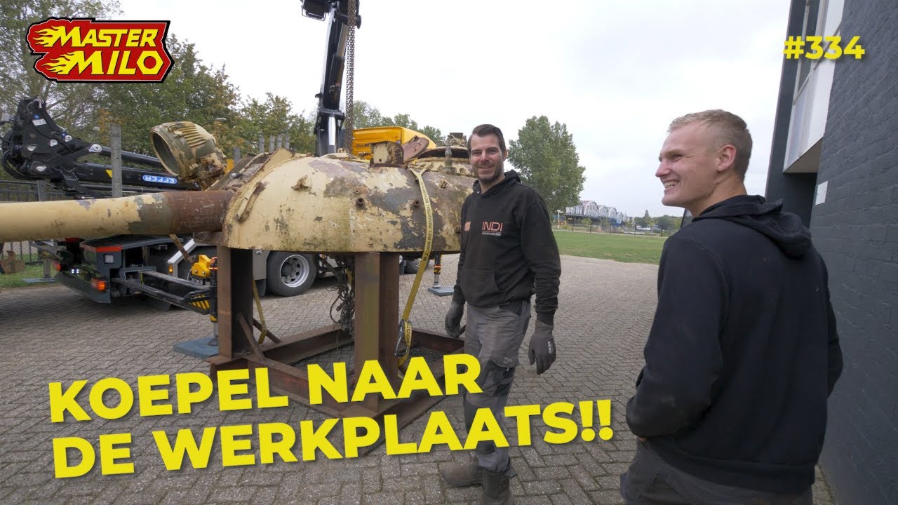 Tank koepel naar de werkplaats! #334
