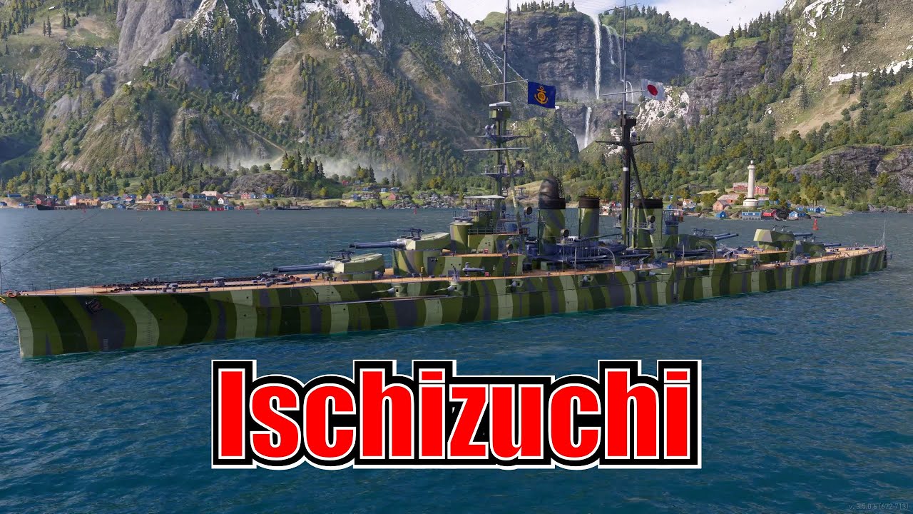 Path to The Amagi! Ischizuchi World of Warships Legends Xbox Series X 4k