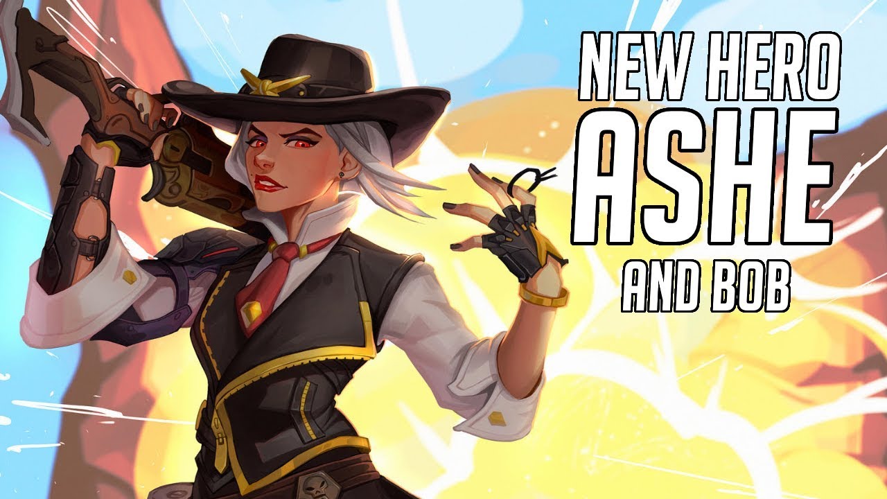 29th Overwatch Hero - Ashe (and Bob!)