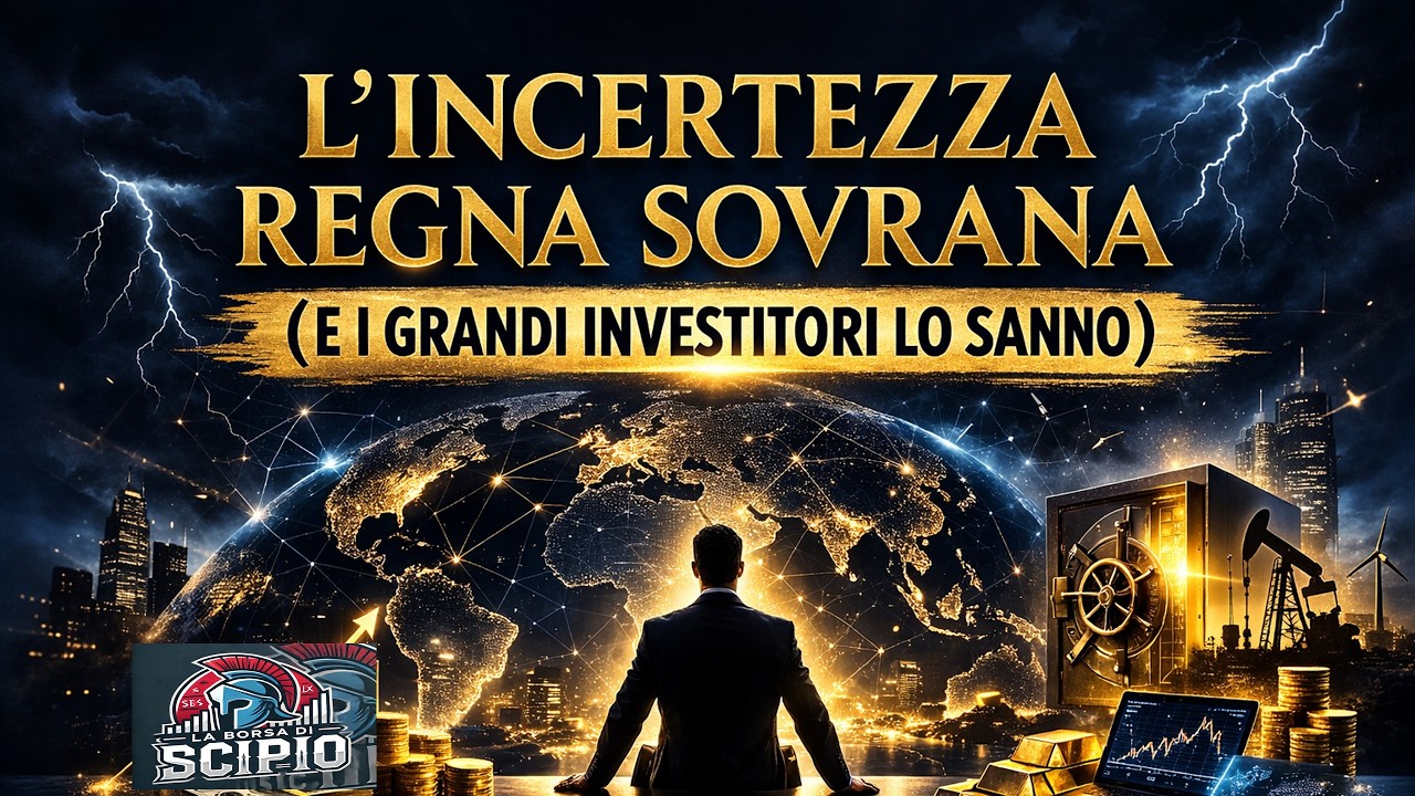 L'INCERTEZZA REGNA SOVRANA E I GRANDI INVESTITORI LO SANNO