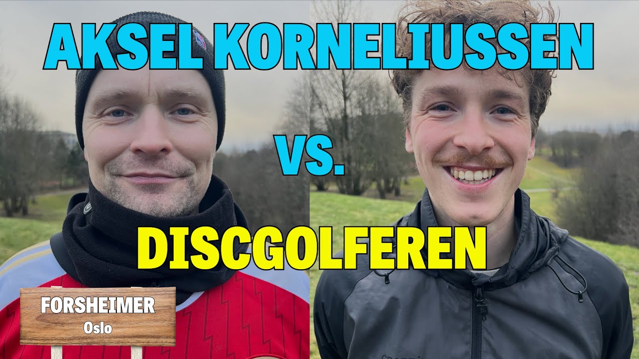 Discgolf på Forsheimer med Aksel Korneliussen og Discgolferen