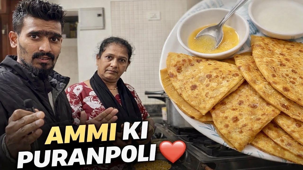 “Ammi Ke Haathon Ka Puran Poli” || “This Puran Poli Is Made With Love ❤️”