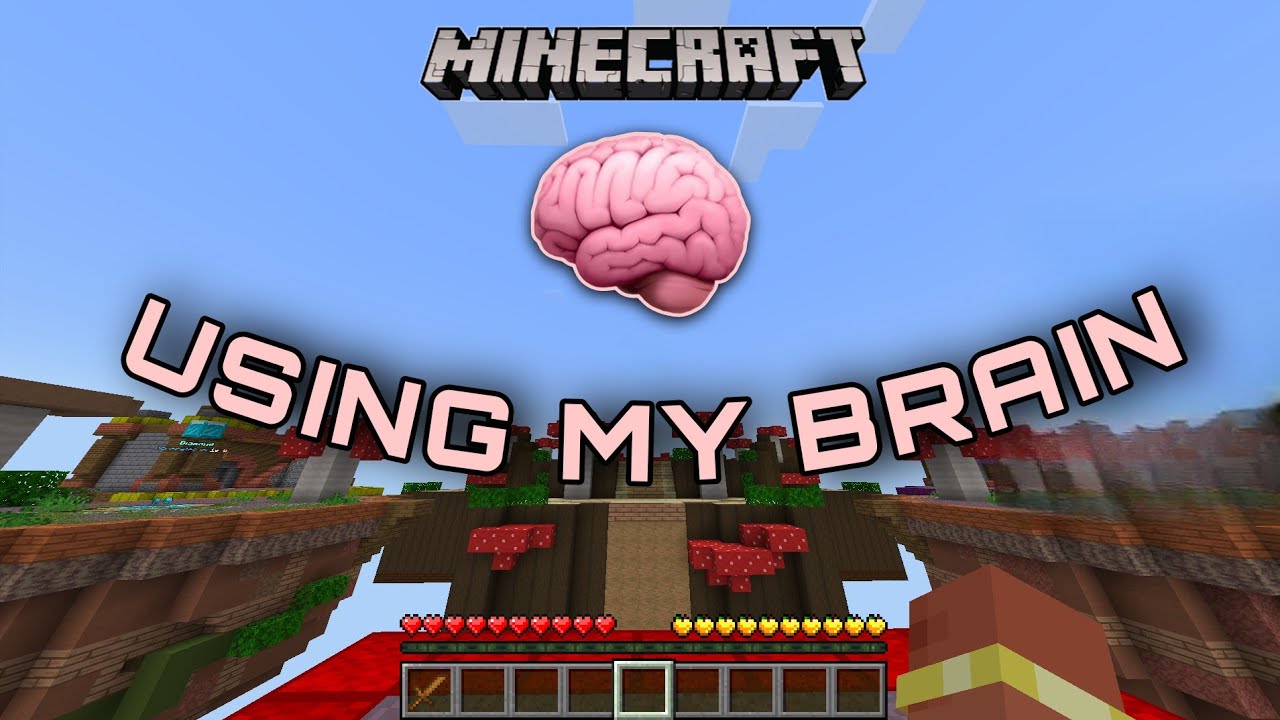 MINECRAFT BEDWARS: Playing with My Brain in Squads 🧠 |  Supercul Warefare