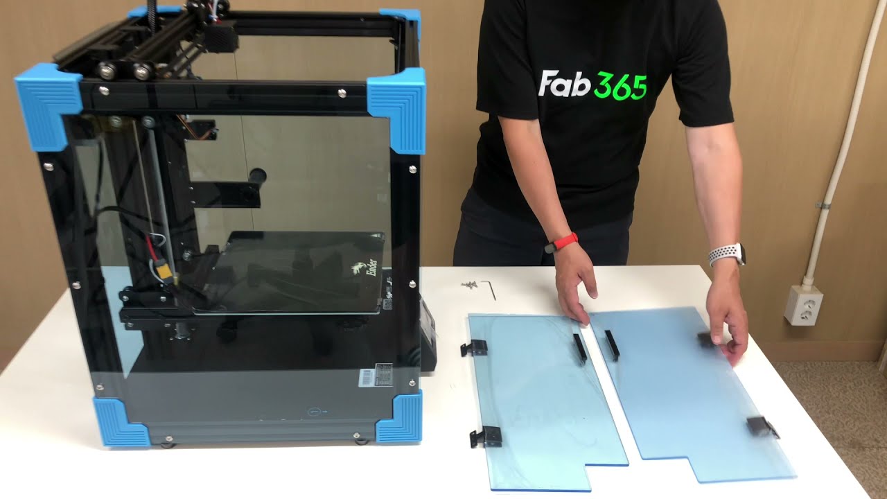Creality Ender 6 Unboxing and test print Foldable Beetle with PETG