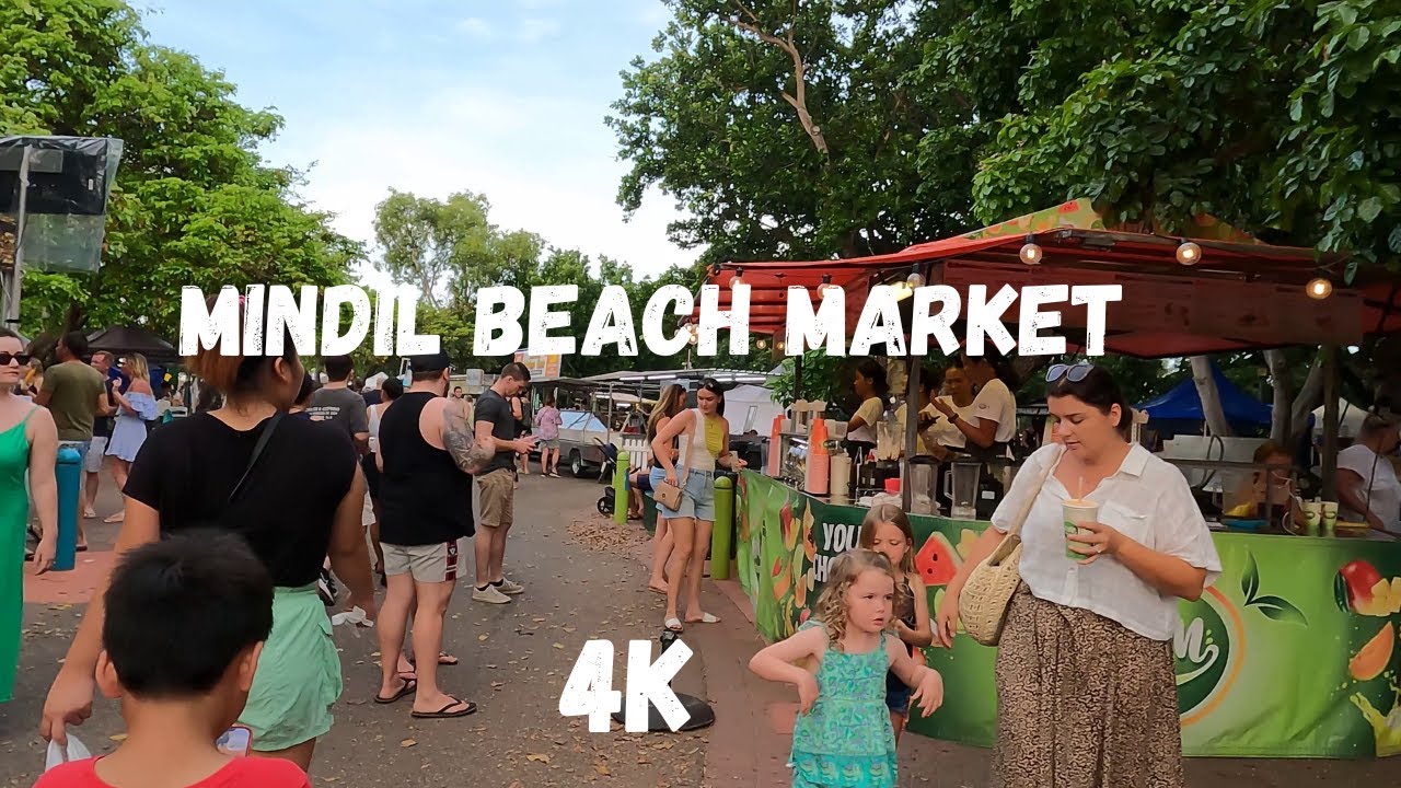 Darwin Mindil Beach Sunset Markets 4K HDR