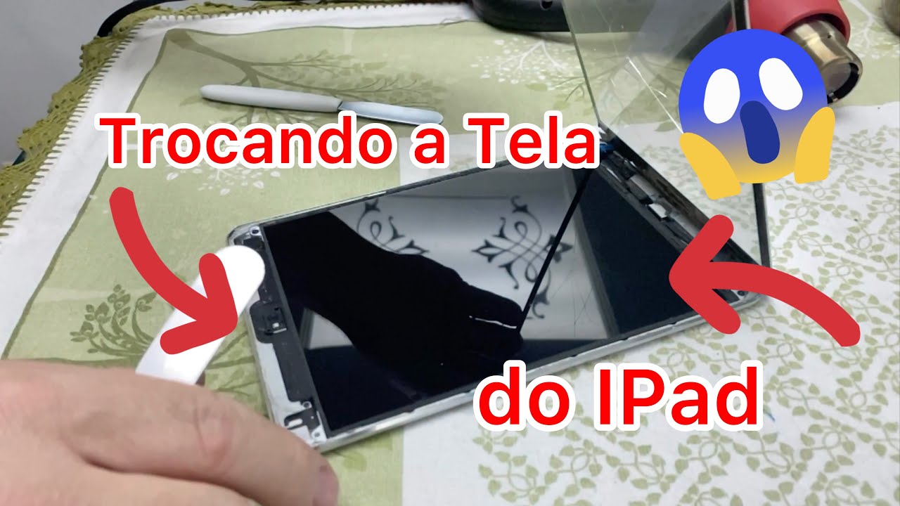 Arrumar iPad com tela quebrada