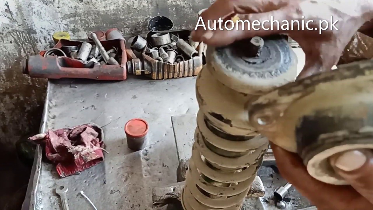 How To Repair And Refill Shocks With Shock Oil  | Urdu Hindi Tutorial