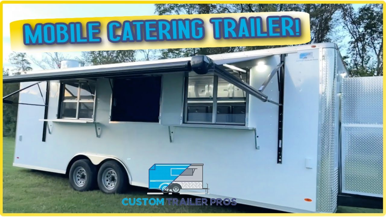 8 5x24 Mobile Kitchen and Catering Trailer