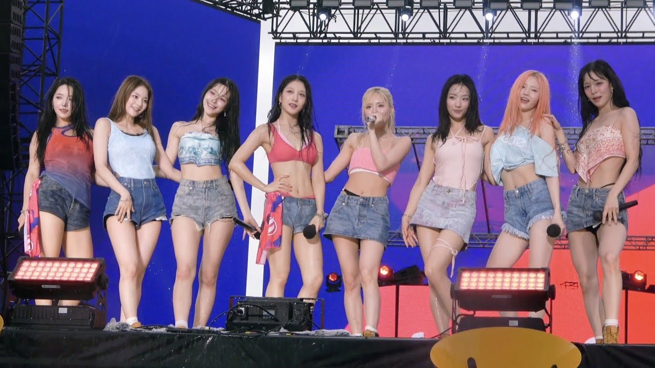 240713 프로미스나인, 워터밤이 수중전이라니..2번째 영상