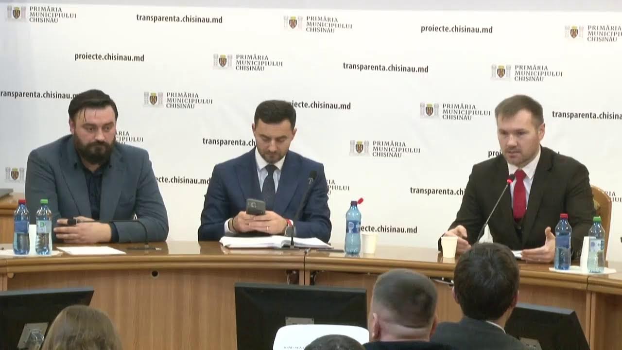 Prezentarea Planului de Mobilitate Urbană a municipiului Chișinău